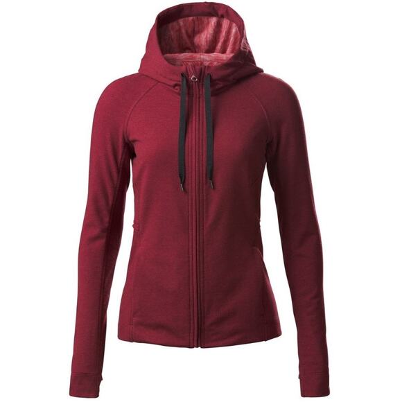 Lululemon Take Ten Hoodie Rosewood Women Size 8 Missing Pull String - Picture 1 of 15